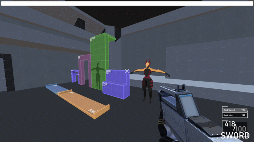 A flashy stylized loading screen that has the text "we move from field to field accessing familiar memories"