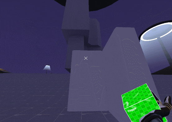 throwing a green cube against a wall and catching it over and over, it's very relaxing. throwing a green cube against a wall and catching it over and over, it's very relaxing.